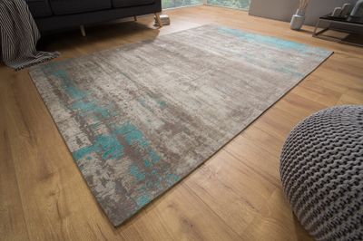 Tapis MODERN ART 240x160cm gris-beige bleu - 38762
