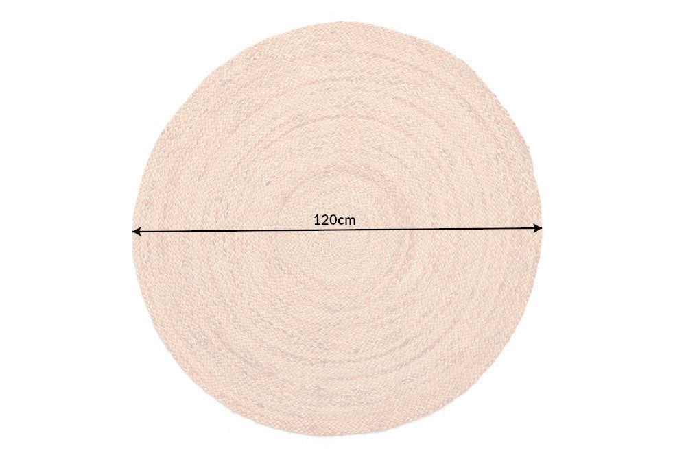 Tapis PURE NATURE Ø120cm jute naturel - 44433