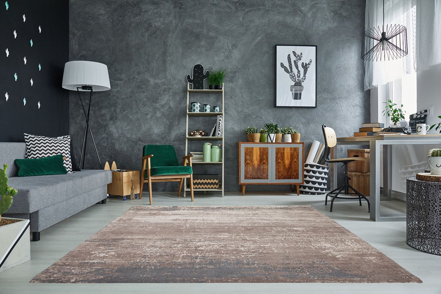 Tapis MODERN ART 240x160cm gris beige - 38268