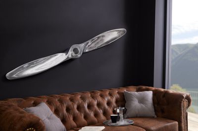 Vis à hélice 110 cm aluminium argent - 21705