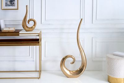 Vase WAVE XL 106 cm en aluminium doré - 41566