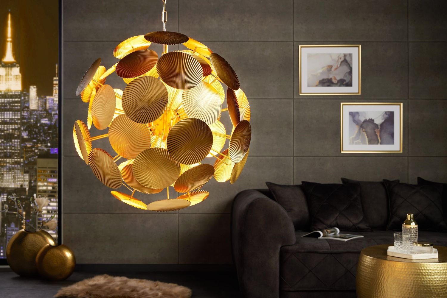 Suspension INFINITY HOME 63 cm or - 42809