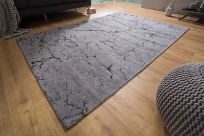 Fragments de tapis 240x160cm gris - 38756