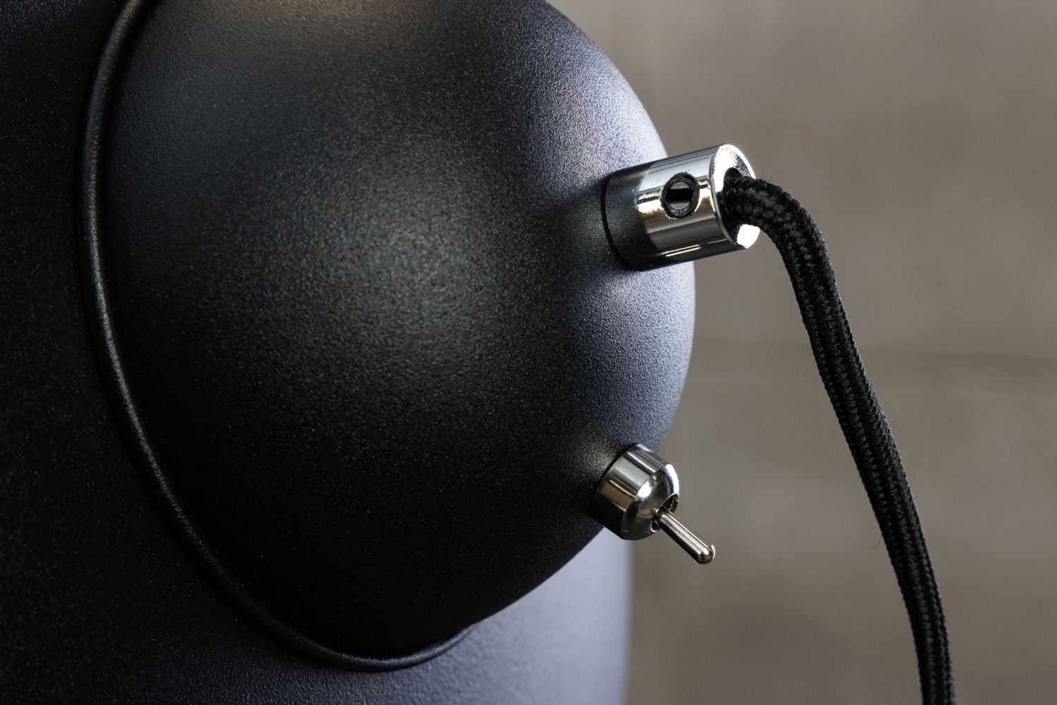 Lampadaire BIG STUDIO 170cm noir argent - 36562