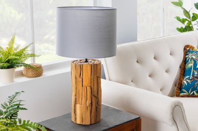 Lampe de table ROOTS en bois flotté sans abat-jour - 42330