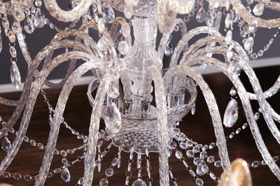 Lustre DIAMANTS 30 bras transparent - 1714
