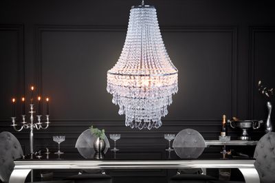 Lustre ROYAL XL 105 transparent de style baroque - 6790