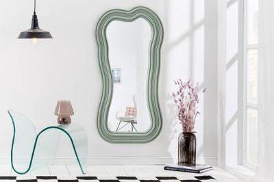 Miroir mural ALICE II 100 cm vert sauge - 43163