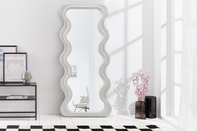 Miroir mural CURVY 160cm blanc - 45942
