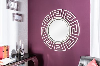 Miroir mural EUPHORIA 85cm argent - 38725