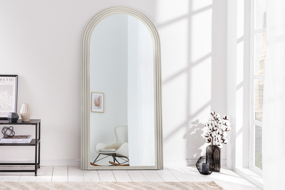 Miroir mural ART DÉCO 160cm blanc - 45940