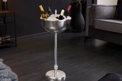 Refroidisseur à vin décoratif VINO 80cm argent - 41690