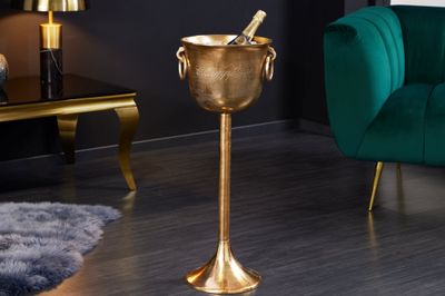 Seau à champagne CHAMPAGNE 80cm or antique - 41692