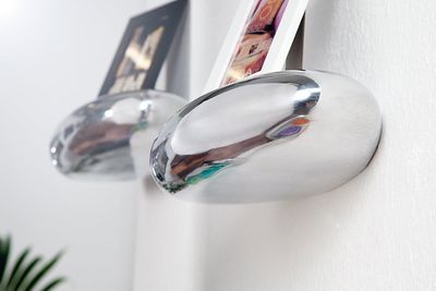 Étagère murale TEAR 40x20cm argent - 20405