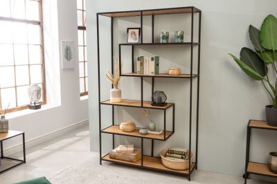 Étagère SLIM LINE 185x115cm aspect chêne sauvage - 42024