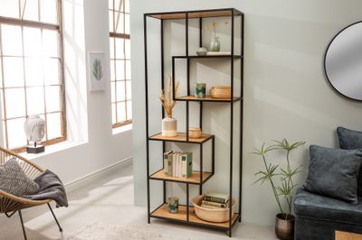 Étagère SLIM LINE 185x77cm aspect chêne sauvage - 42022