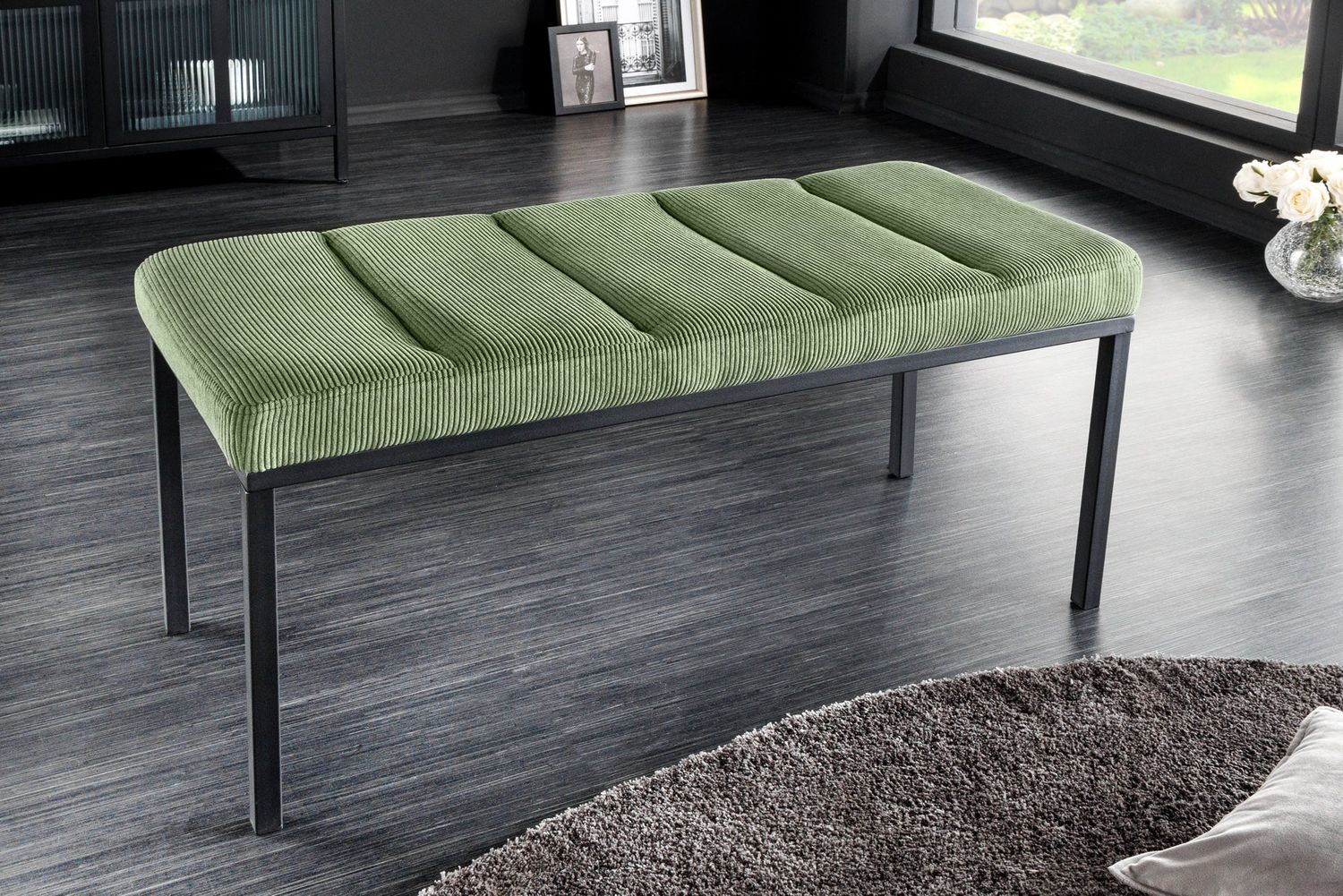 Banc BOUTIQUE Cordon vert 80 cm - 43313