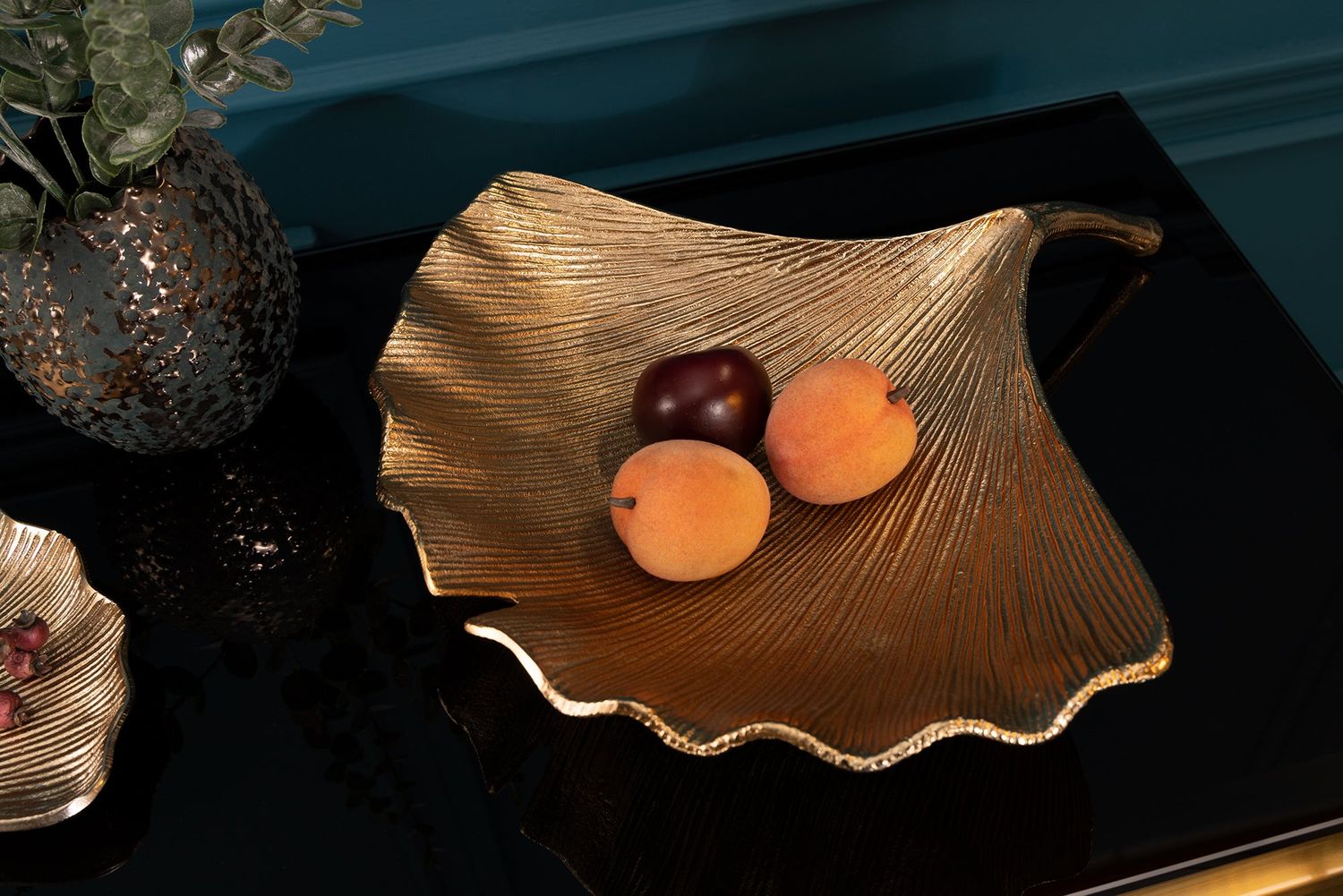 Bol décoratif GINKGO 42 cm or - 41775