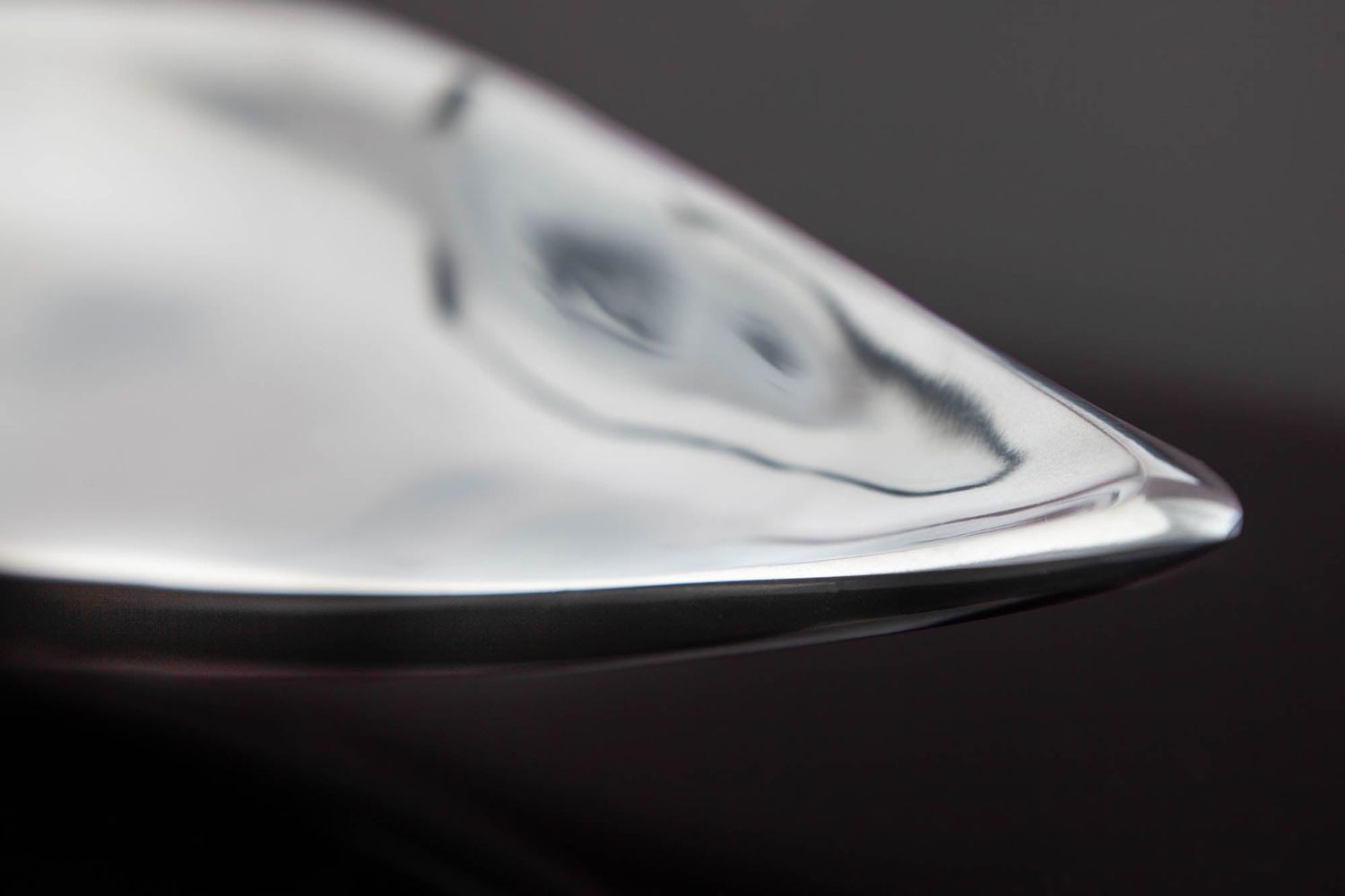 Bol SILVER LEAF 60x15cm argent - 17370