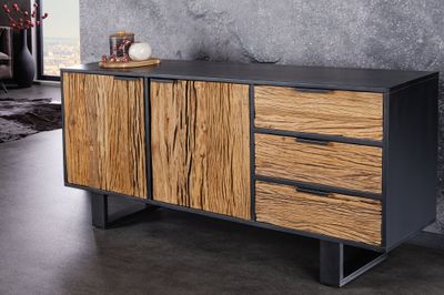 Buffet BARRACUDA 150 cm en bois de manguier et teck - 43349
