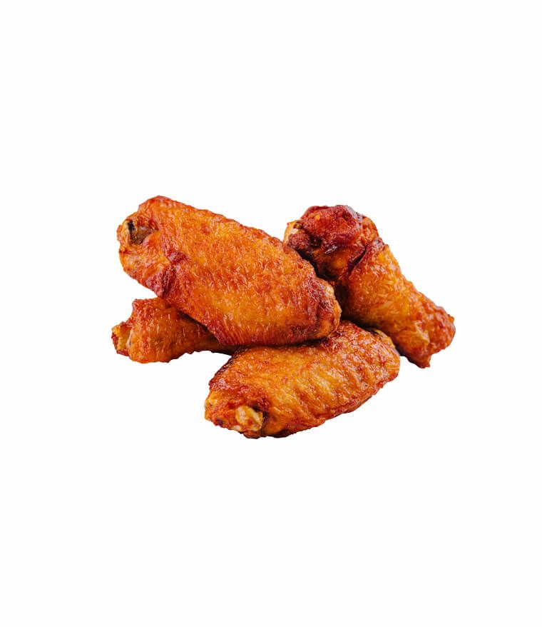 Gegrilde tv-sticks (platte en dikke vleugels)