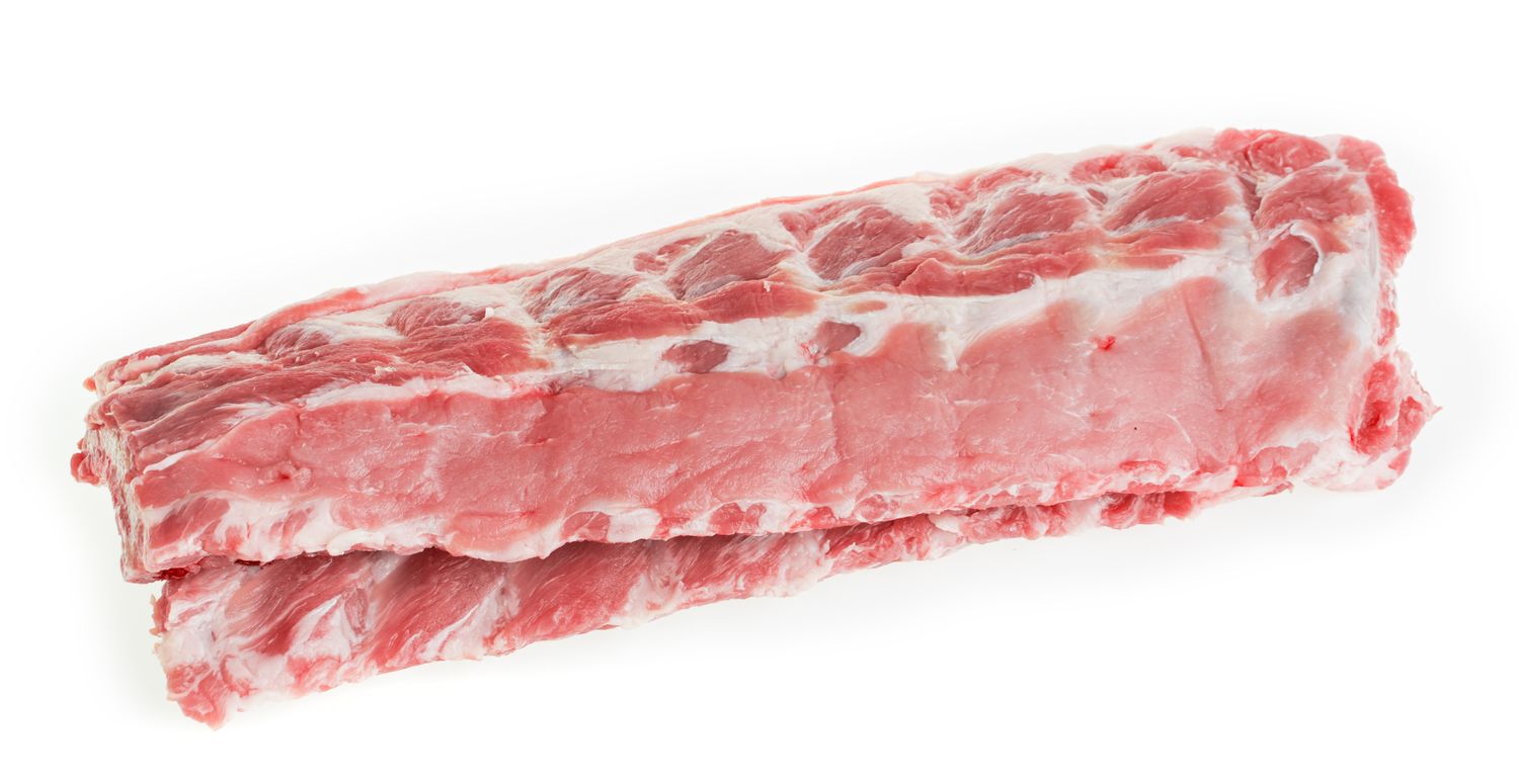 Rauwe spareribs