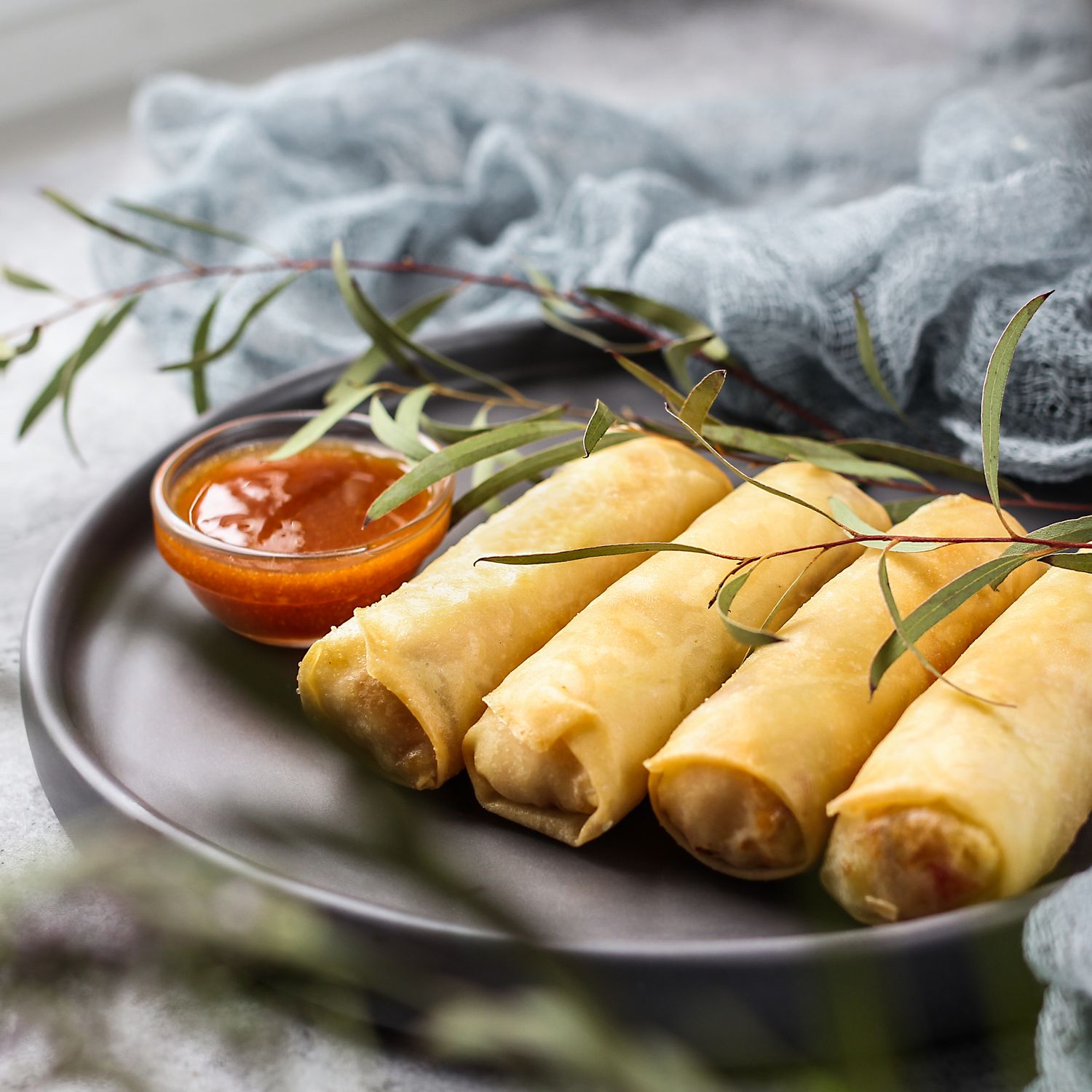 Mini kiploempia's