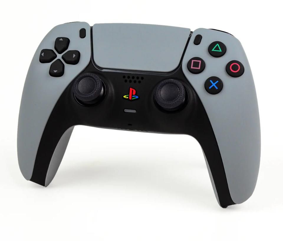 PS5 Classic PS1 Themed custom controller