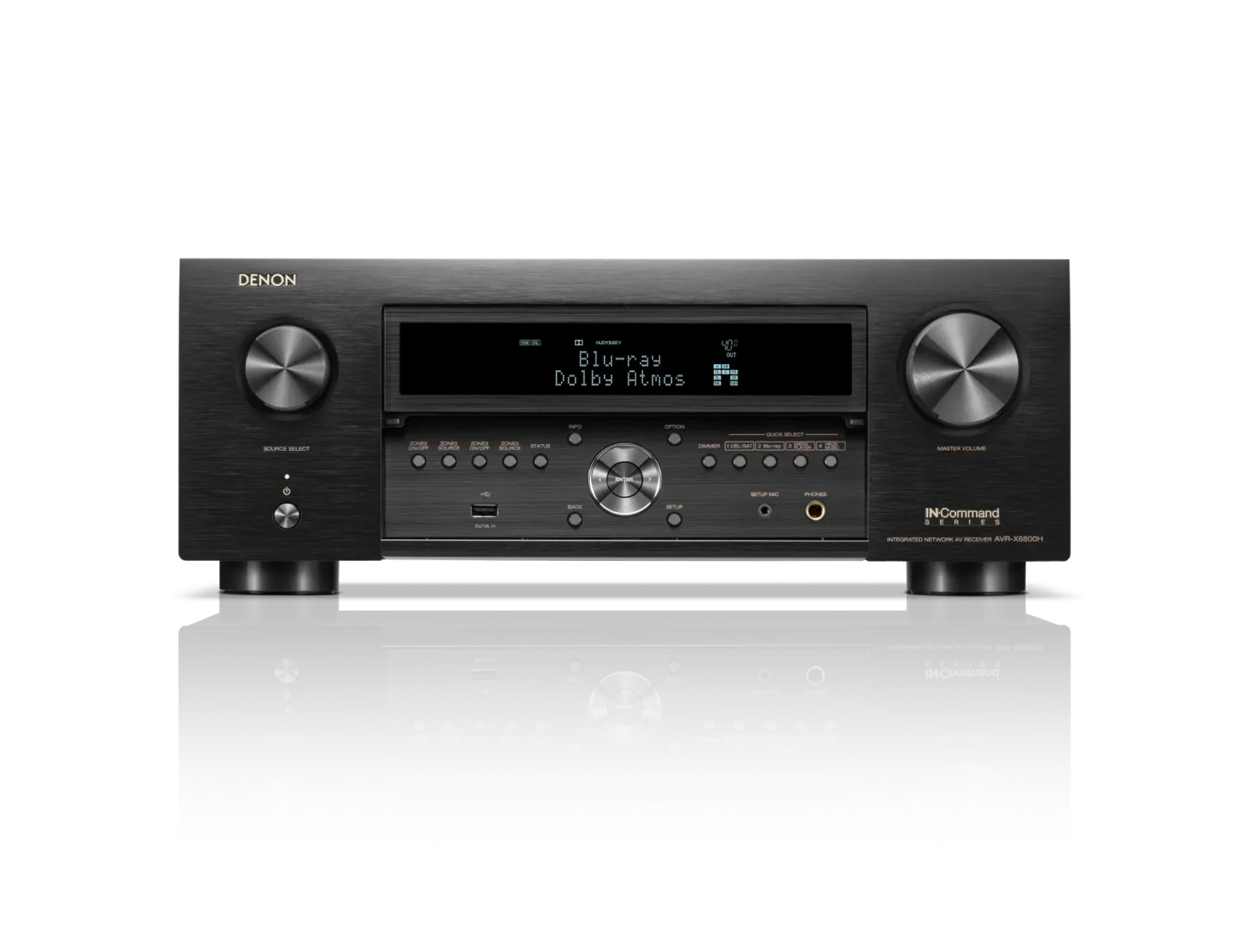 AVR-X6800H 11.4 Ch. 140W 8K AV Receiver Powered by HEOS™ with Dolby Atmos