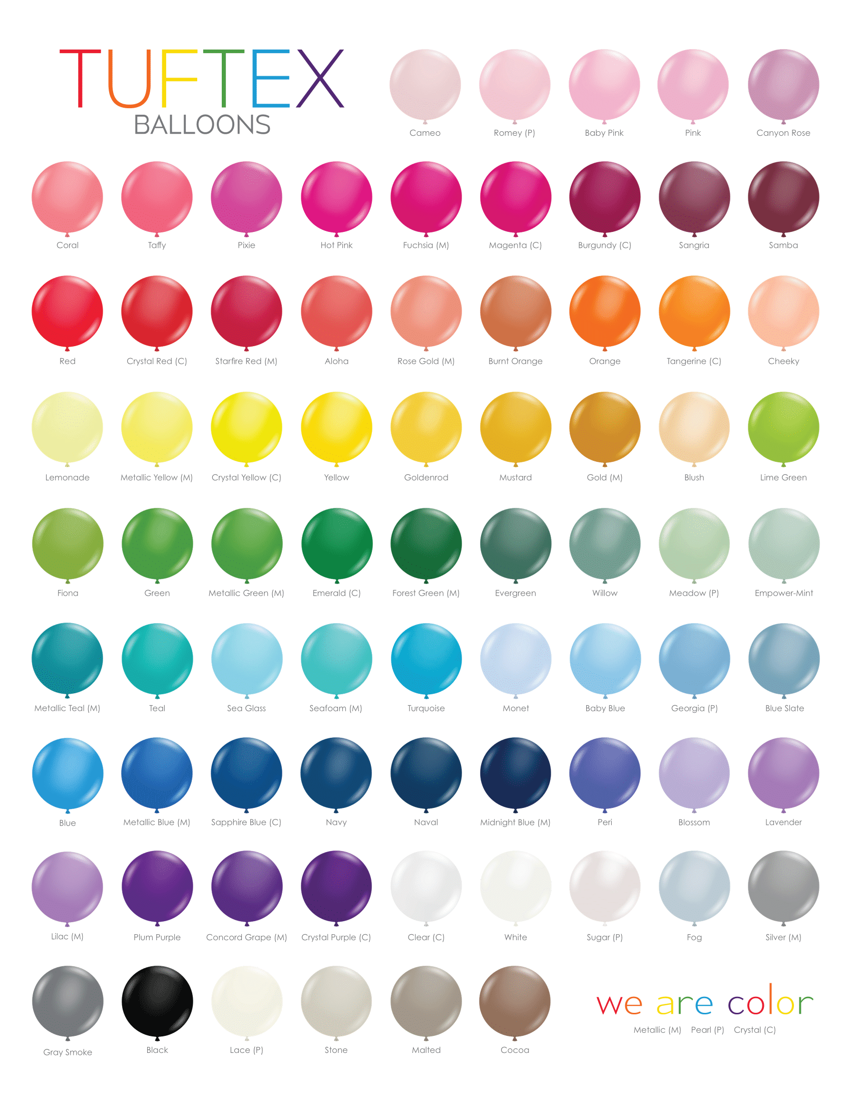 Single Latex Helium Balloon