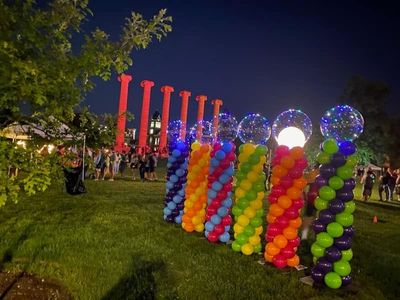 Spiral Balloon Column