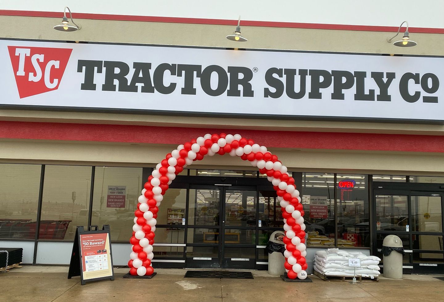 XL Spiral Balloon Arch