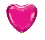 Foil Heart Helium Balloons