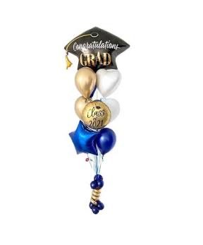 10 Pc. Graduation Cap Bouquet