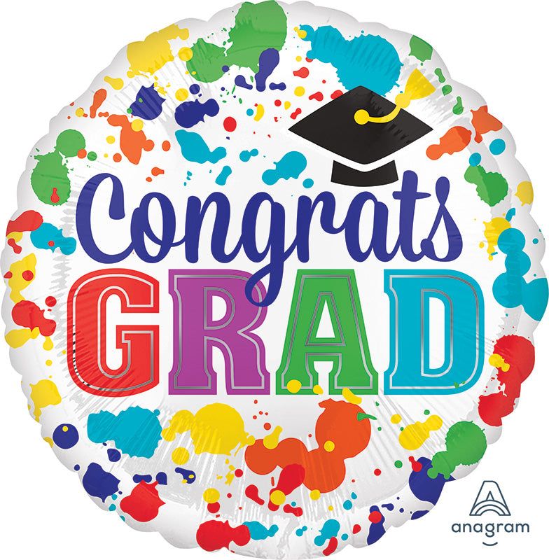Congrats Grad Helium Balloon