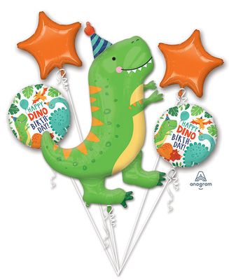 Happy Dinosaur Birthday Balloon Bouquet