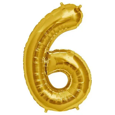 Foil/Mylar Helium Number 6