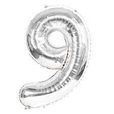 Foil/Mylar Helium Number 9