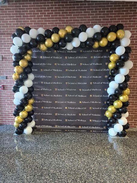 MIZZOU Squared Balloon Arch