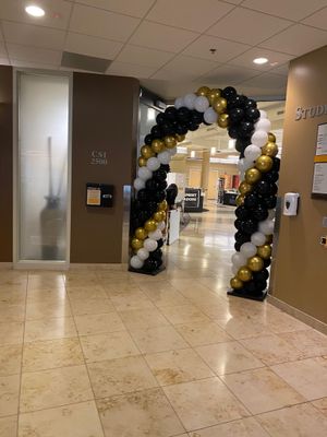 MIZZOU Doorway Balloon Arch
