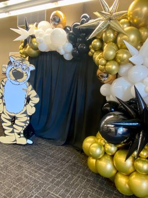 MIZZOU 16 ft Organic Balloon Garland