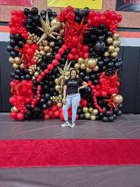 10 ft BY 10 ft Organic Balloon Wall