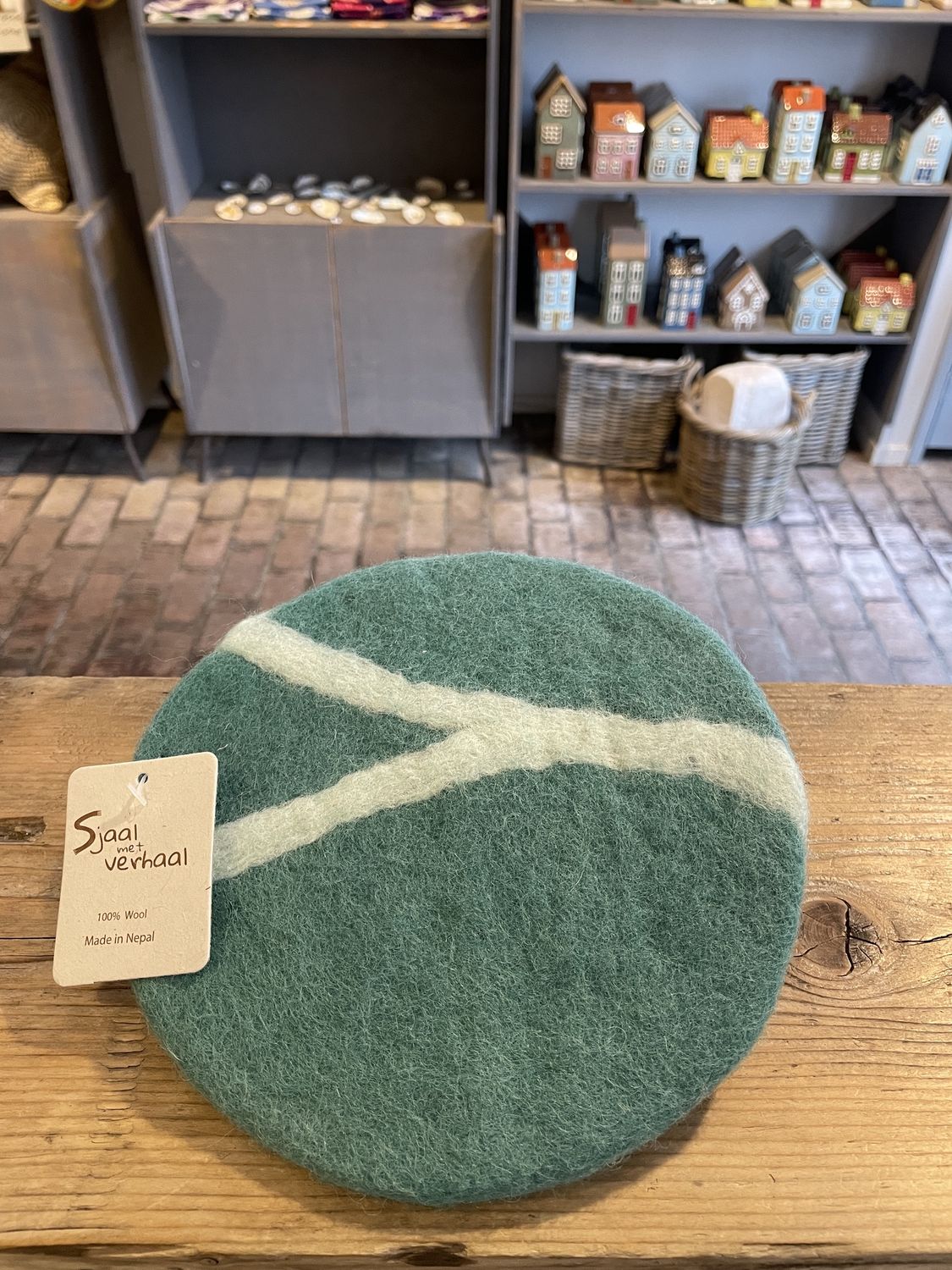Sjaal Met Verhaal Onderzetter Marble