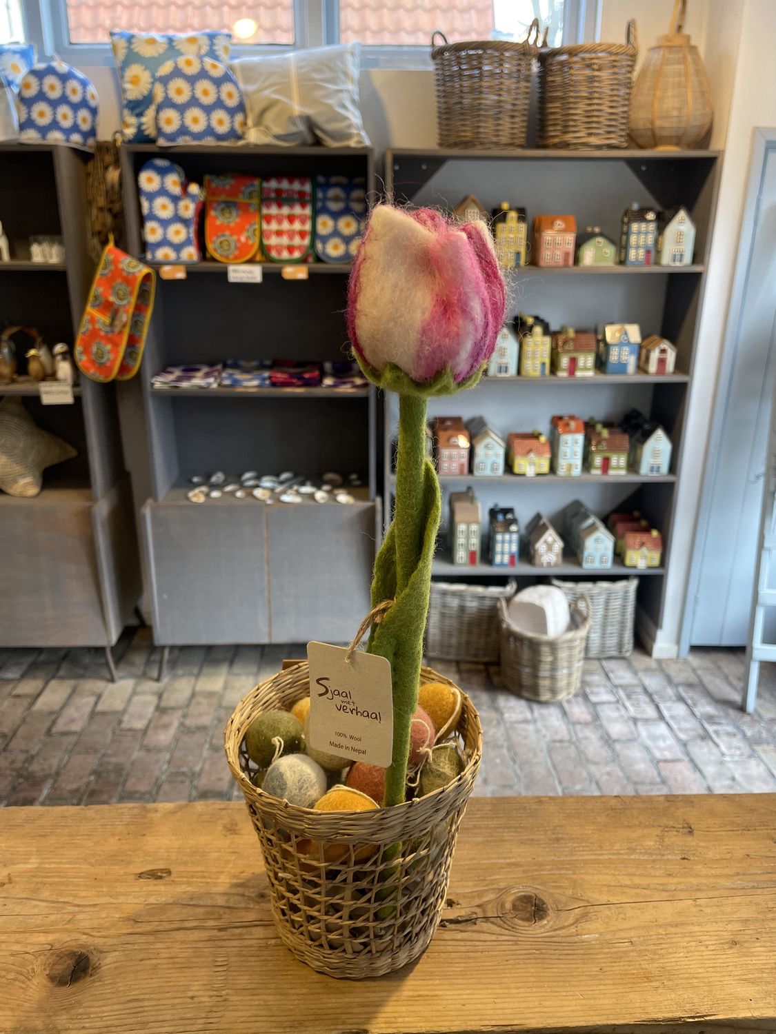 Sjaal Met Verhaal Tulpen, Colour: Tulp Flora