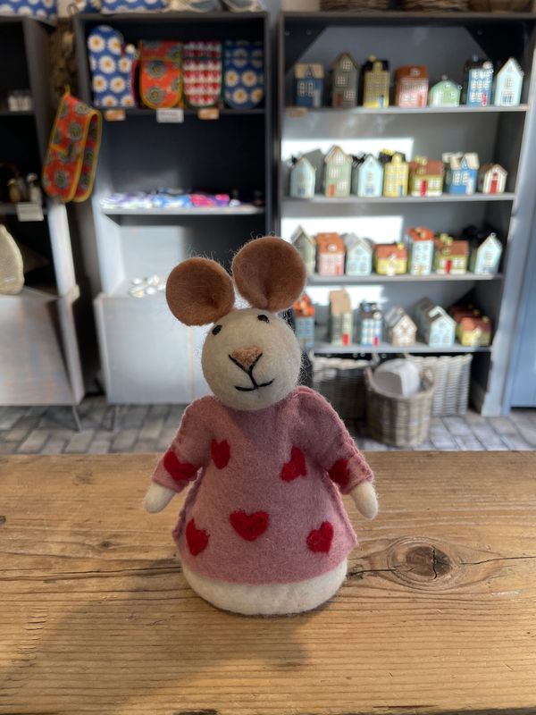 Sjaal Met Verhaal Sweetheart Roze Muis