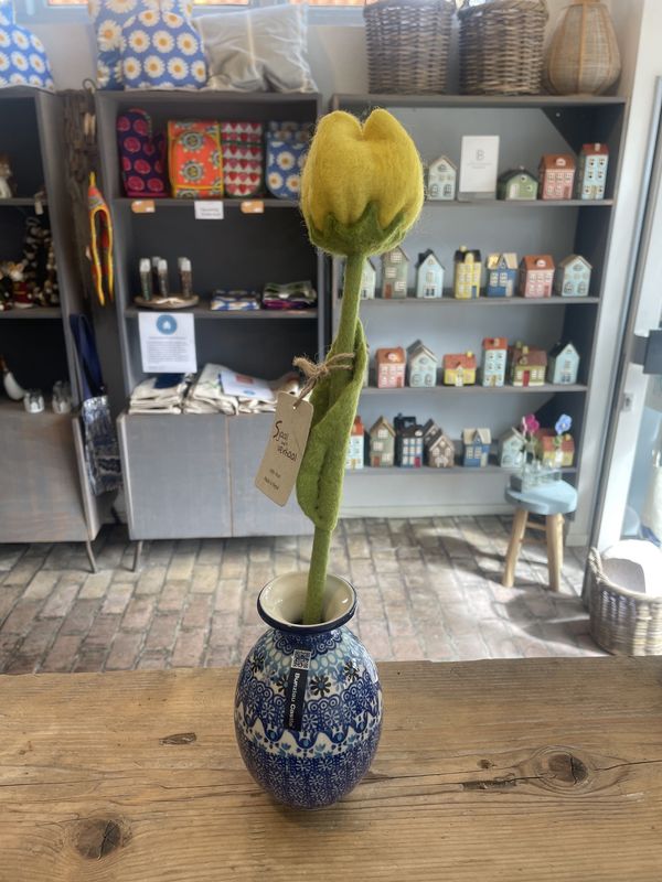 Sjaal Met Verhaal Tulp Geel