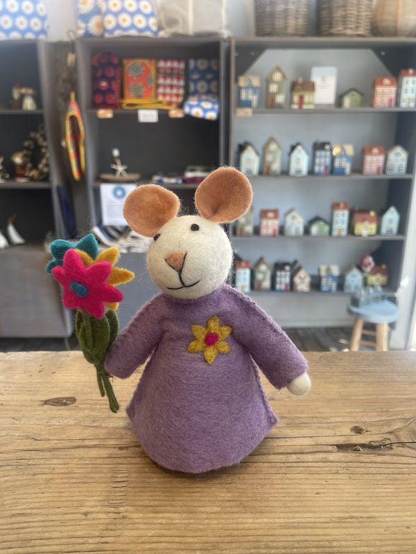 Sjaal Met Verhaal Bloemenmuis
