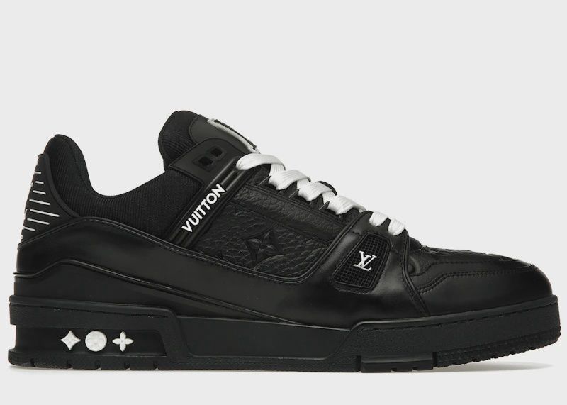 Louis Vuitton Trainer Black Monogram • Pre-Owned
