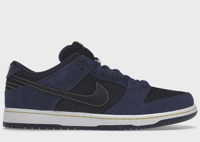 Nike SB Dunk Low Midnight Navy Black • Pre-Owned
