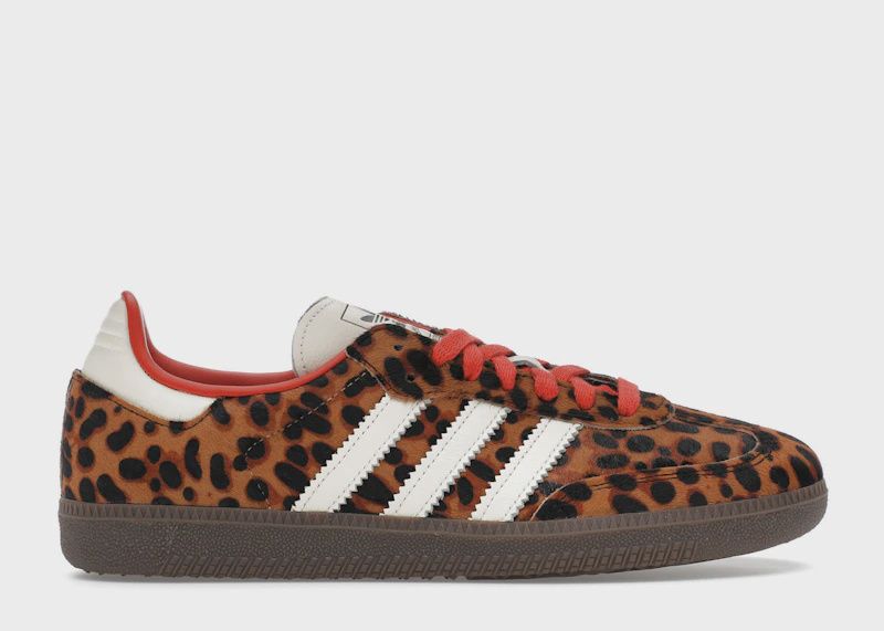 adidas Samba OG Preloved Red Leopard (W) • New